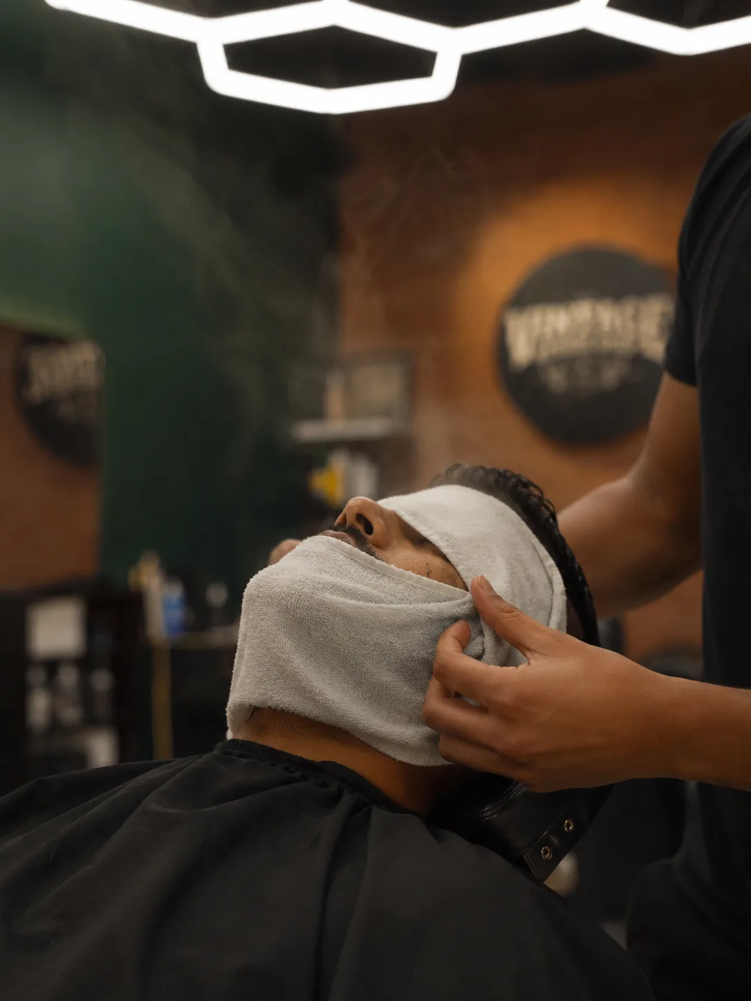 Barbershop detail work
